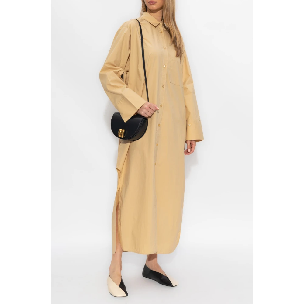 By Malene Birger Honden overhemdjurk By Herenne Birger Beige Dames