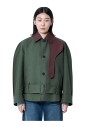 veste-blouson-en-coton-avec-ceinture