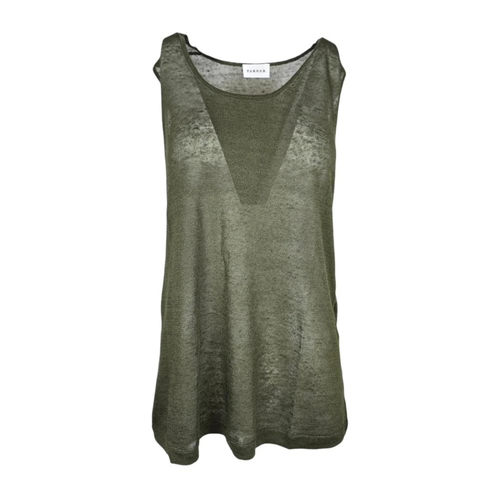 Tops > Sleeveless Tops - - P.a.r.o.s.h. - Modalova
