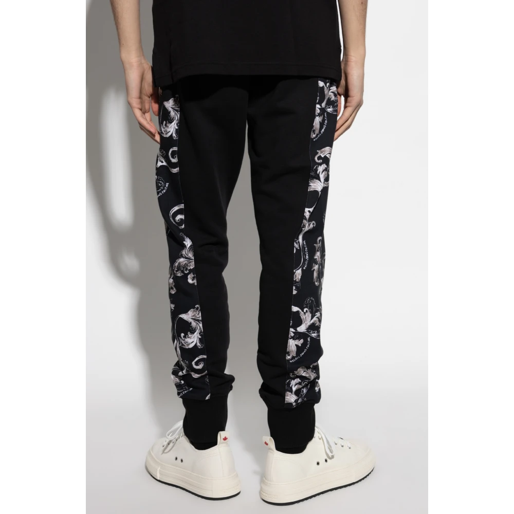 Versace Jeans Couture Sweatpants Black Heren
