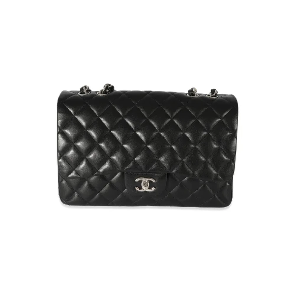 Chanel Vintage Pre-owned Leather chanel-bags Black Dames
