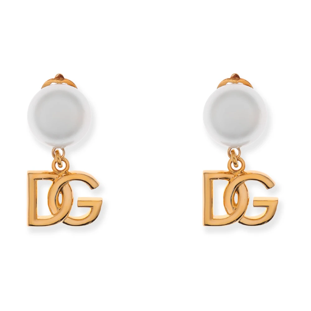 Dolce & Gabbana Women's Golden Charm With Monogram Logo