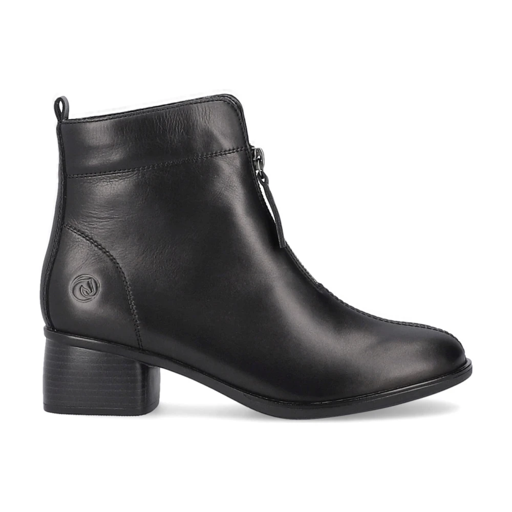 Remonte Women's Black Heeled Boots, 4 Uk, Closed Booties