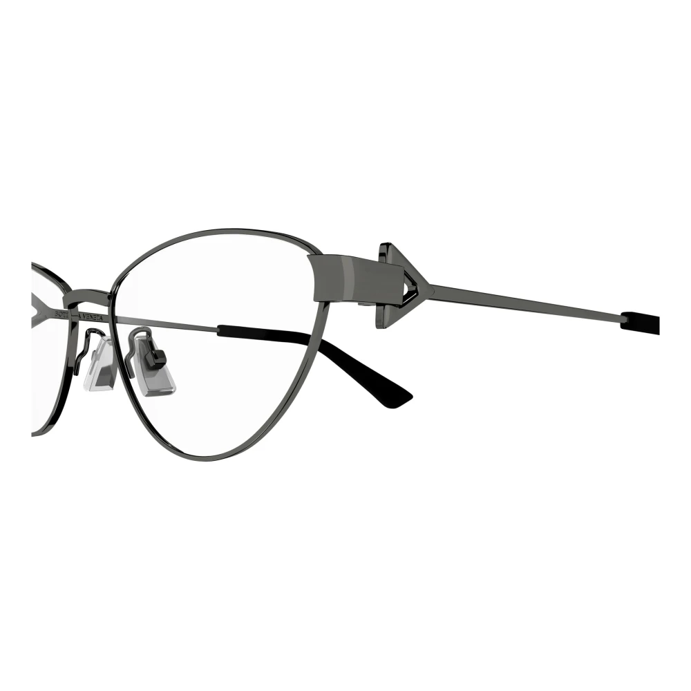 Bottega Veneta Ruthenium RX Cat-Eye Bril Gray Dames