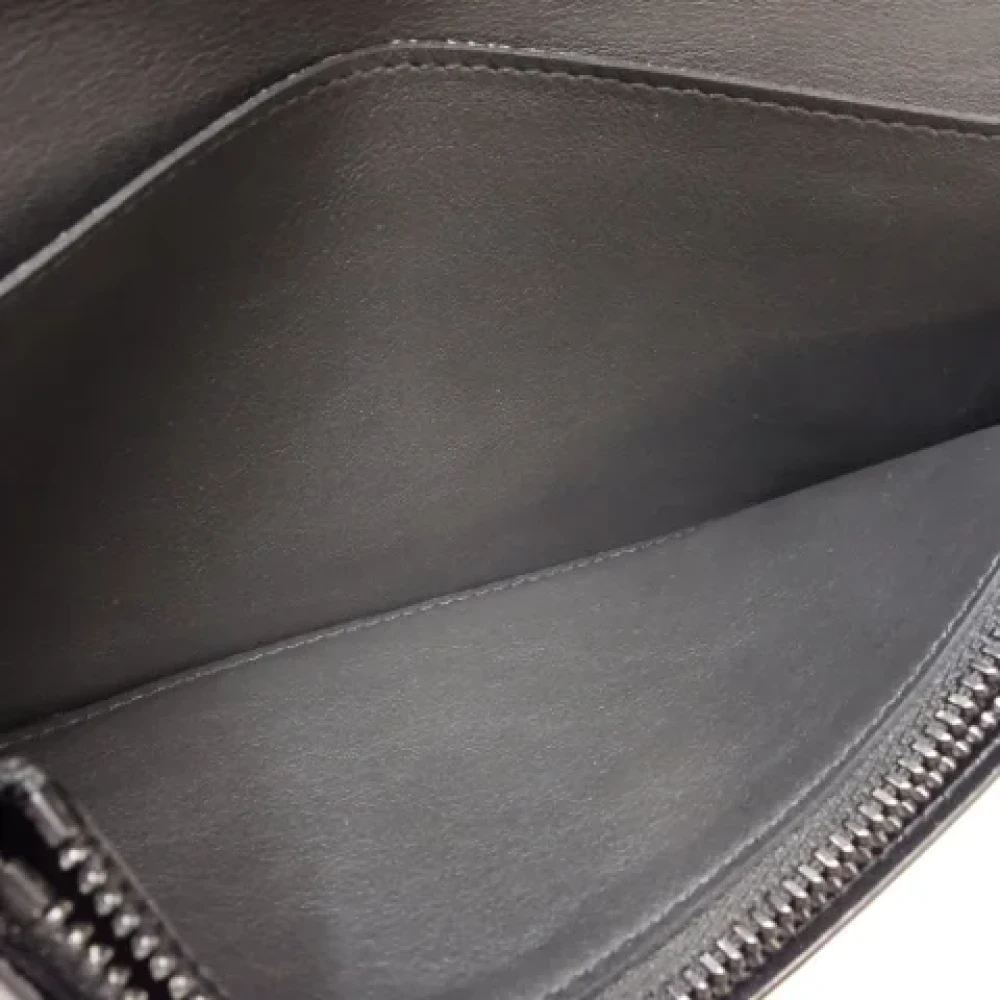 Louis Vuitton Vintage Pre-owned Leather wallets Black Heren