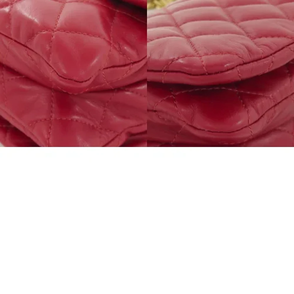 Chanel Vintage Pre-owned Leather chanel-bags Red Dames