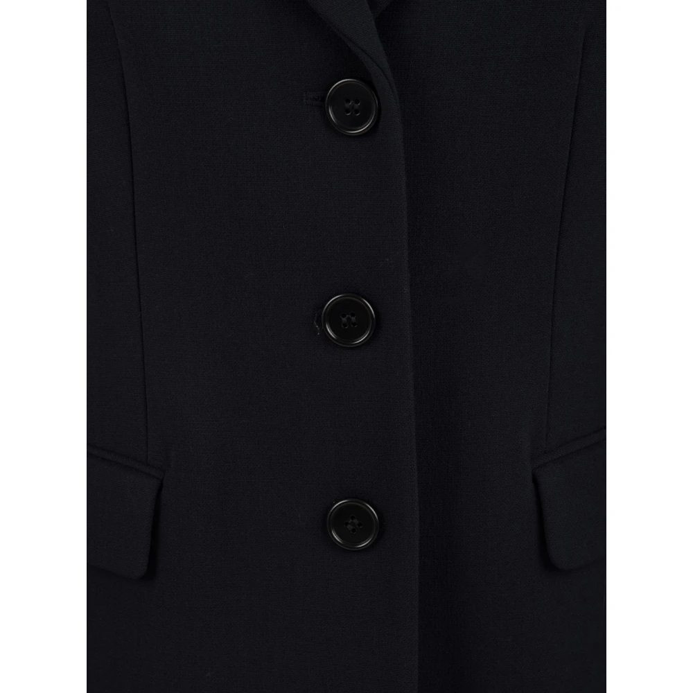 Aspesi Blauwe Jas Model 0730 2213 10 Blue Dames