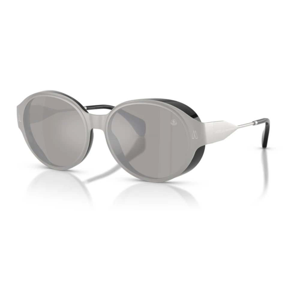 Moncler Unisex Silver Mirror Lens Sunglasses