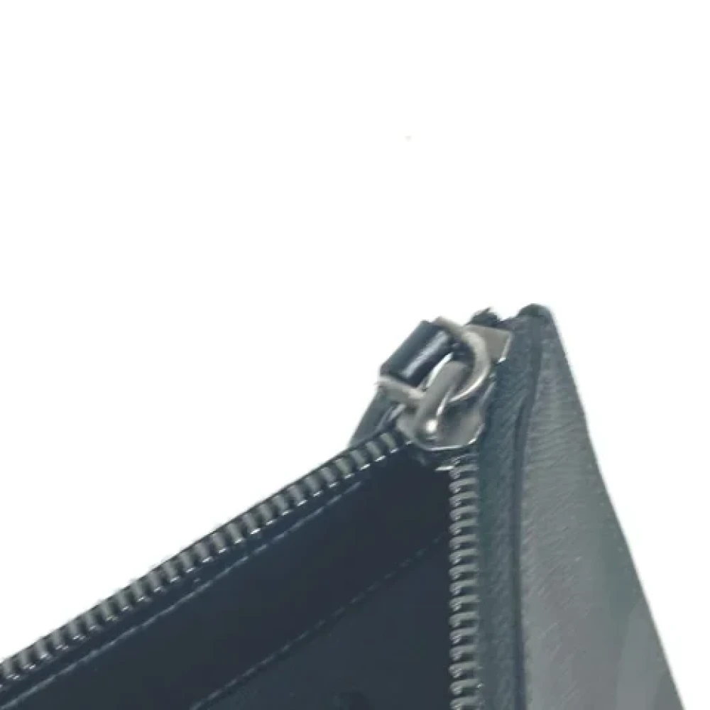 Burberry Vintage Pre-owned Leather wallets Black Dames