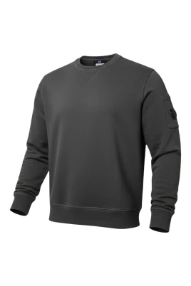 Diagonal Crew Neck