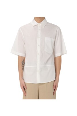white-short-sleeve-shirt-with-button-closure-and-front-pocket