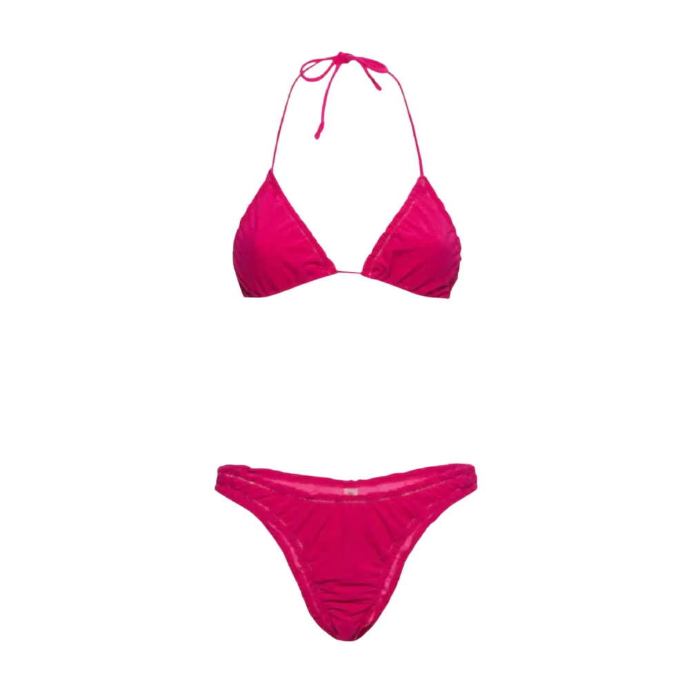 Reina Olga Fuchsia Triangel Bikini Set Pink, Dam