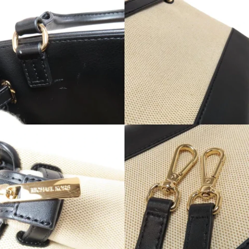 Michael Kors Pre-owned Canvas handbags Black Dames