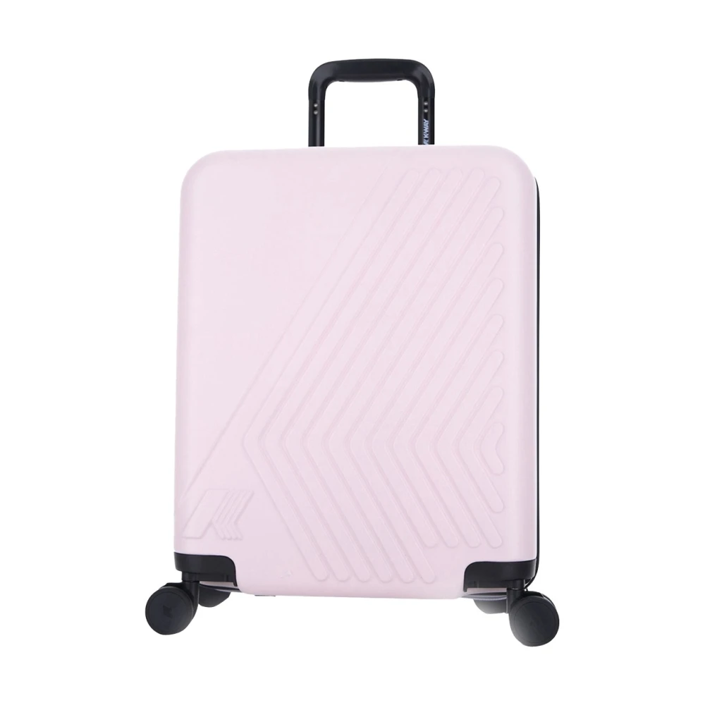 K-Way Unisex Rosa Suitcases, Taglia Unica, New,