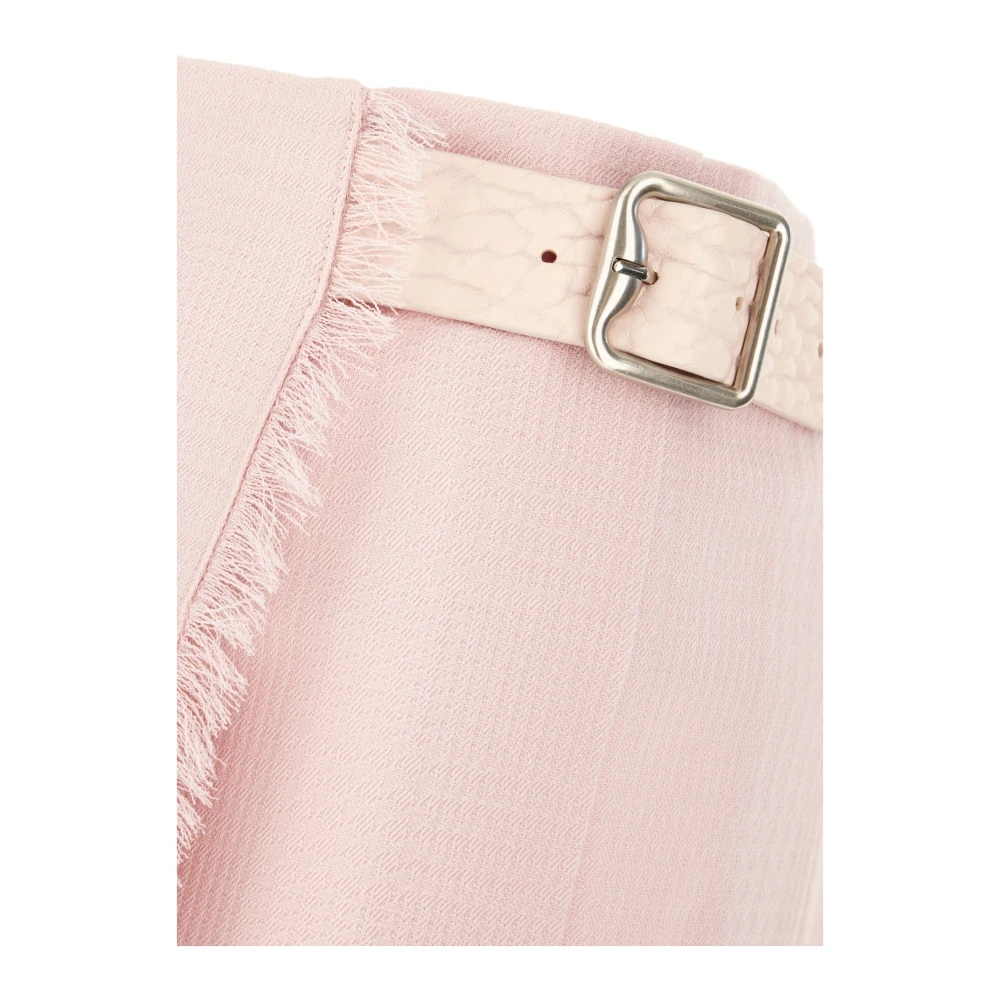Burberry Elegante Gonne Jurk voor Vrouwen Pink Dames