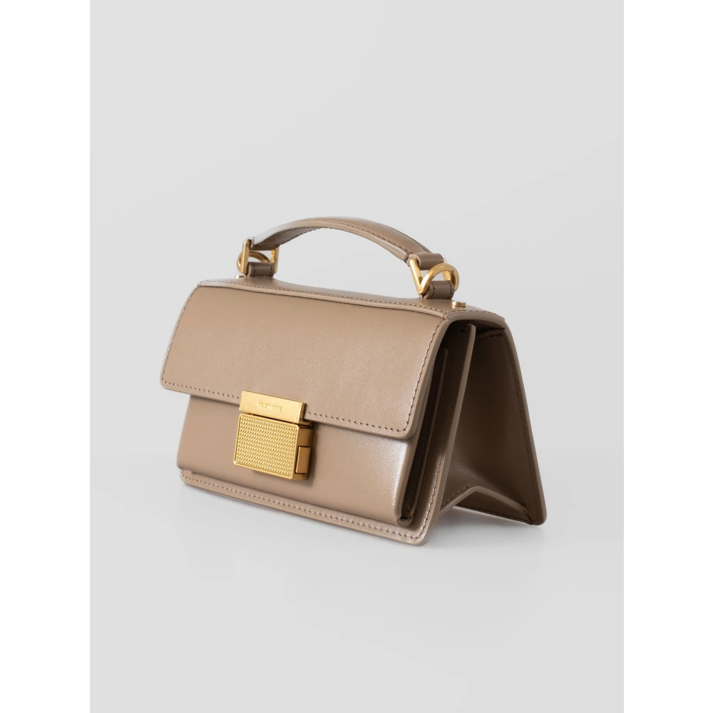 Golden Goose Venezia Small Leather Bag Beige Dames
