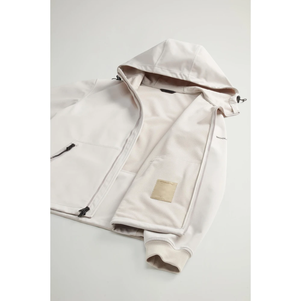 Woolrich Moderne Tech Softshell Outdoor Jas Gray Heren