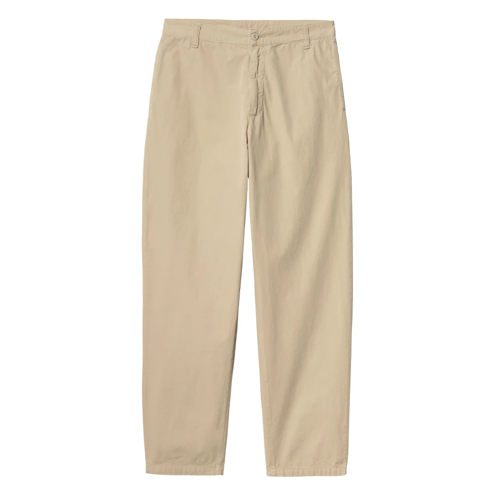 Carhartt Wip Men's Beige Cropped Trousers, W29, Calder Pant
