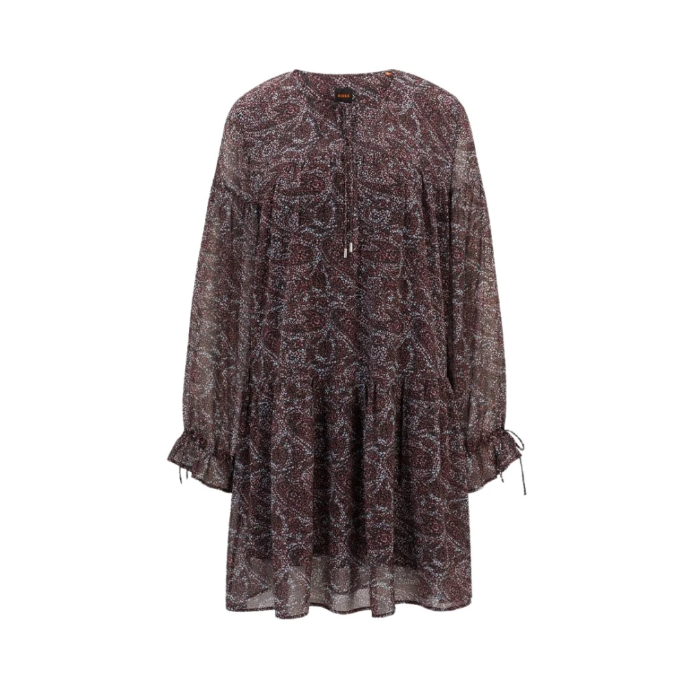 Hugo Boss Elegante Jurk voor Vrouwen Multicolor Dames