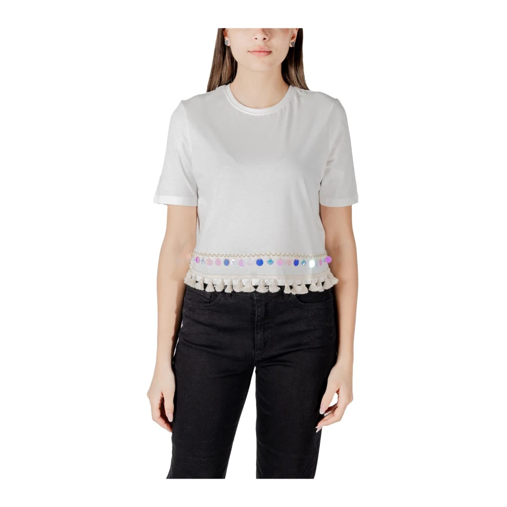 Only - Tops > T-Shirts - White - Only - Modalova