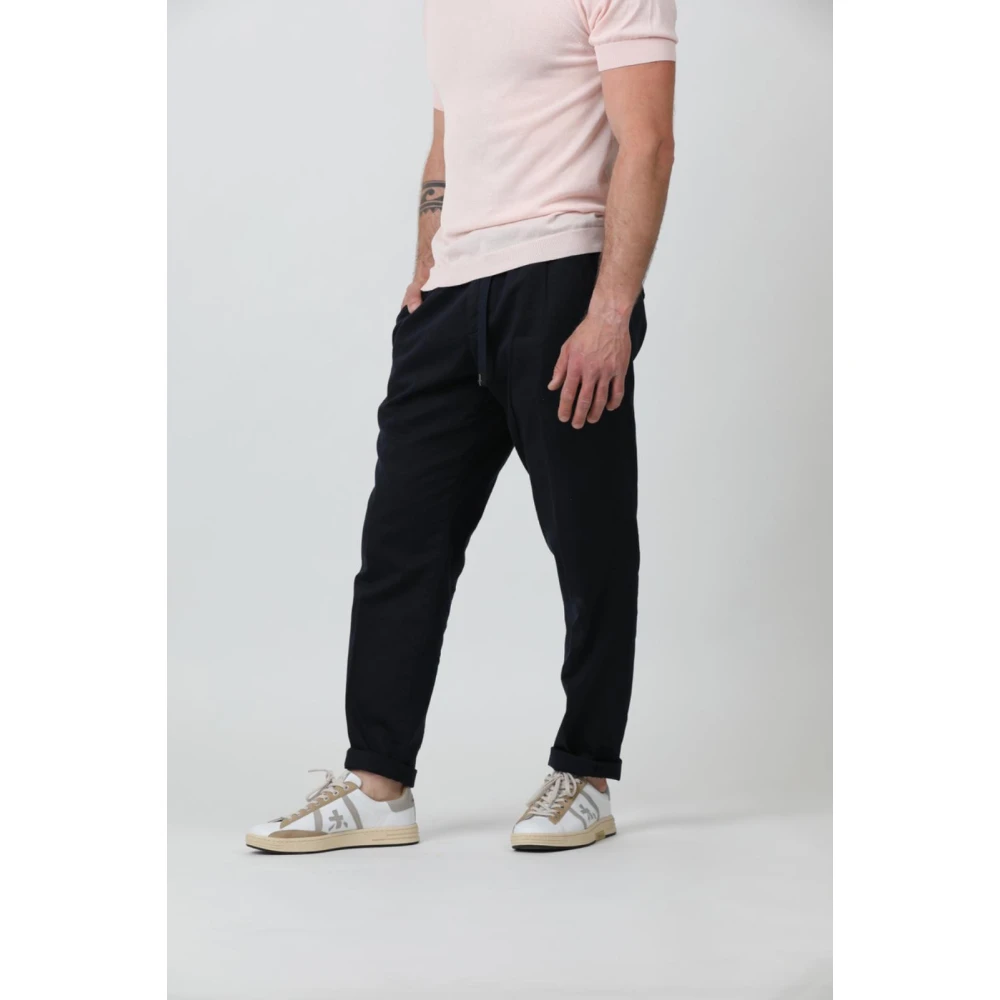 White Sand Stijlvolle Broek Blue Heren