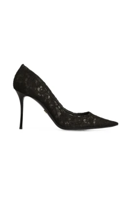 Lace pumps