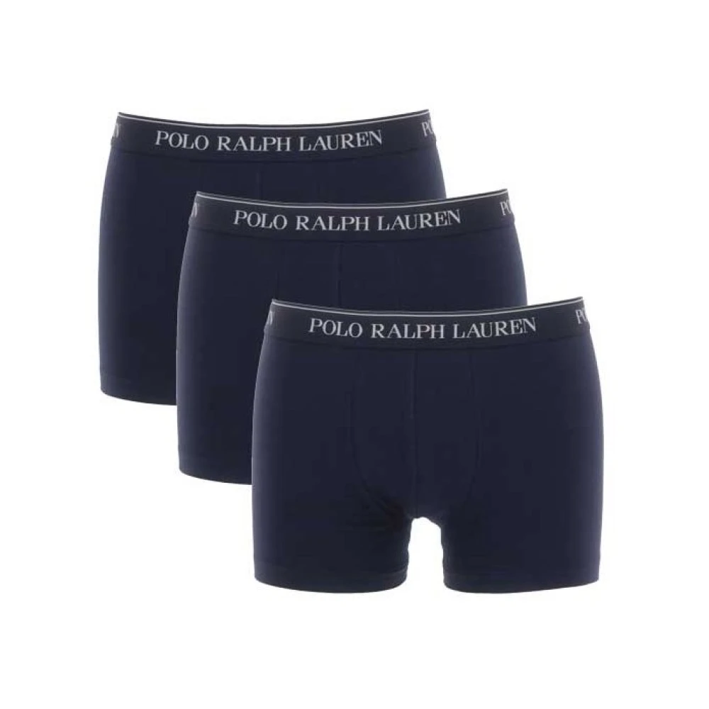 Polo Ralph Lauren Men's Blue Cotton Boxer Briefs Pack - Underpants - Xl - Underwear