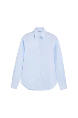 Camisa recta popelin