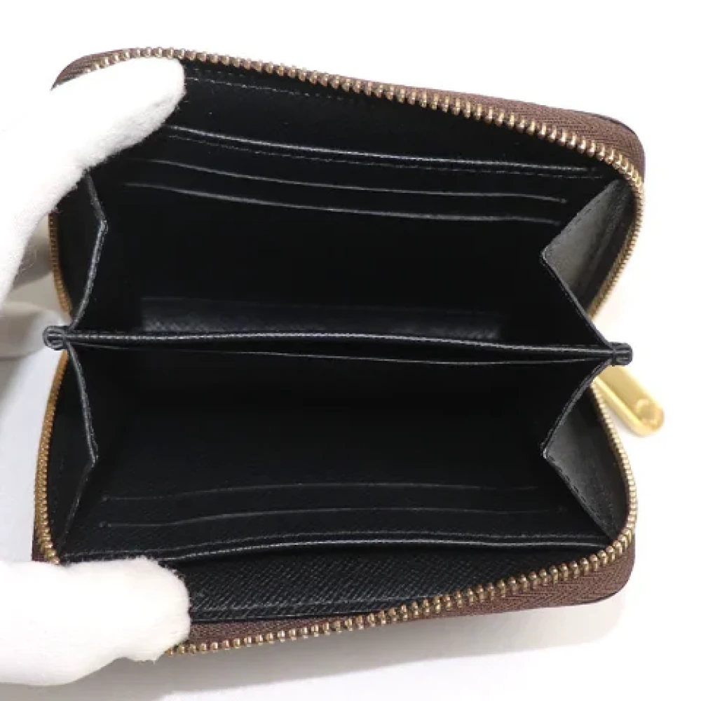 Louis Vuitton Vintage Pre-owned Canvas wallets Brown Dames