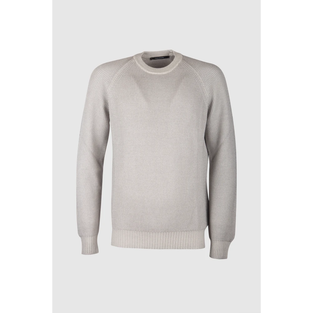Tagliatore Truien Lichtgrijs Beige Heren