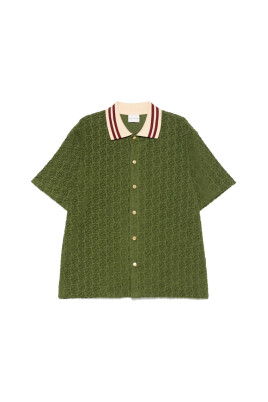 green-drop-shoulder-short-sleeve-shirt