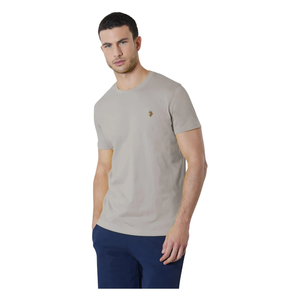 U.s. Polo Assn. Uomo Beige Top, M, New,