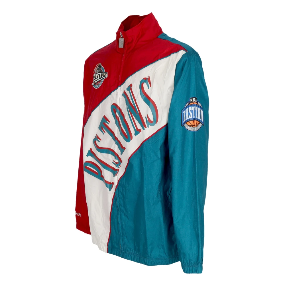 Mitchell & Ness NBA Retro Windbreaker Detroit Pistons Viering Multicolor Heren