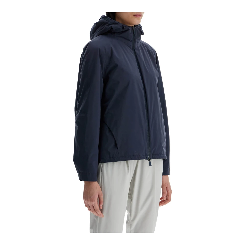 Herno Laminar Short Jacket Blue Dames