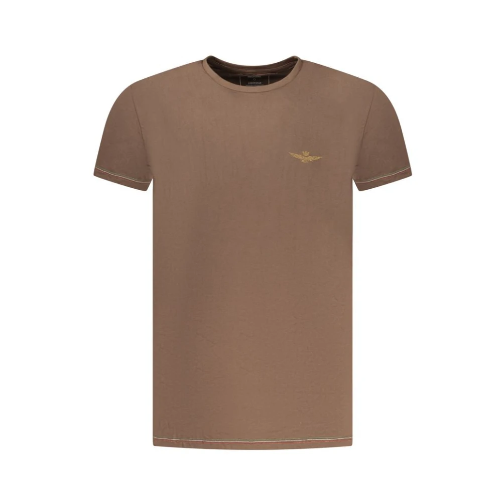 Aeronautica Militare Herren Braun Oberteile, 2XLgröße: