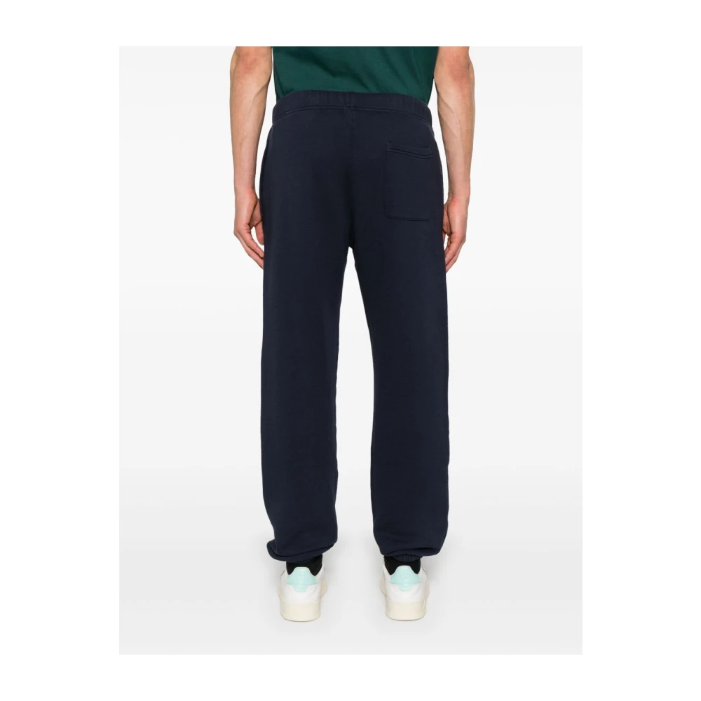 Autry Blauwe Katoenen Broek Blue Heren