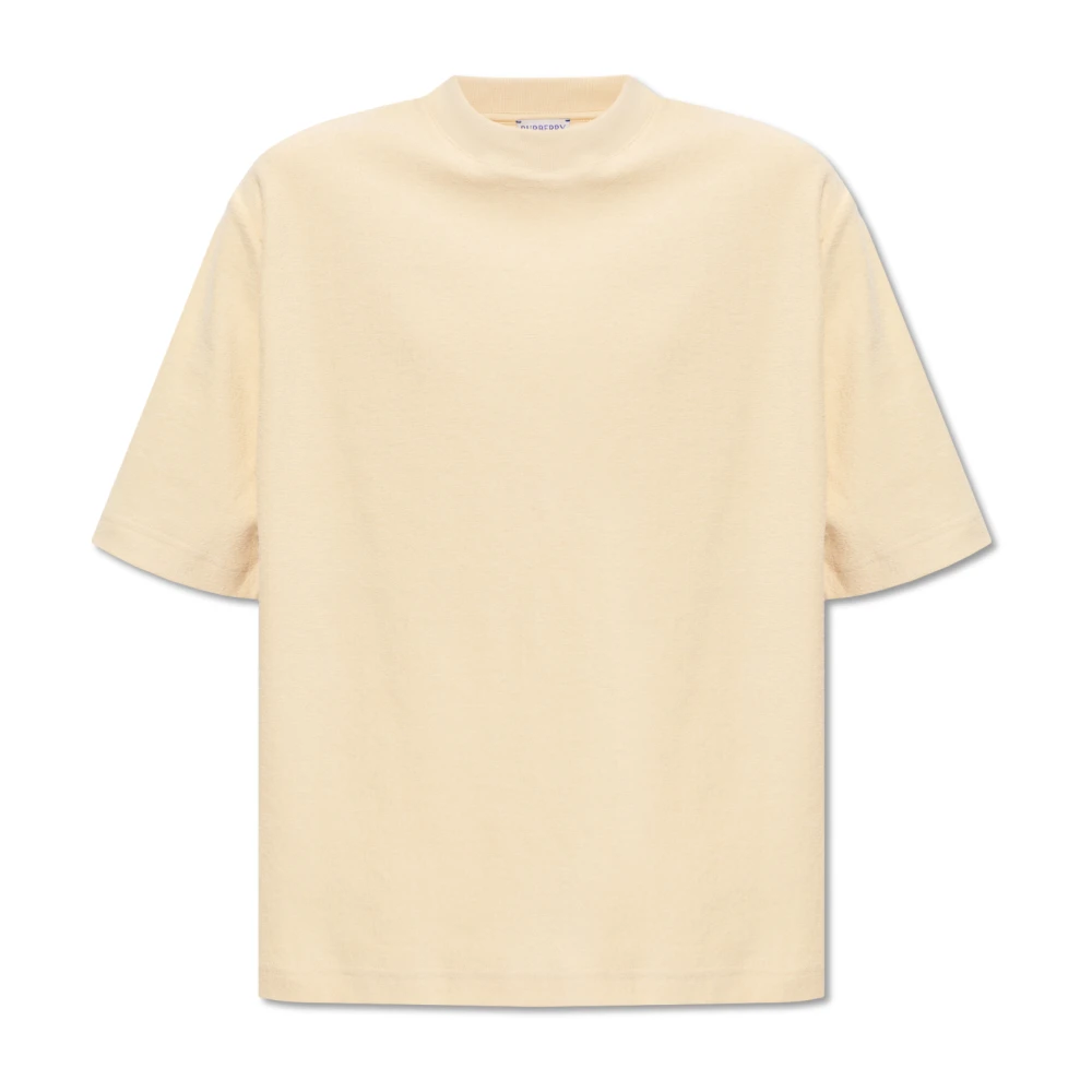 Burberry T-shirt met logo Yellow Dames