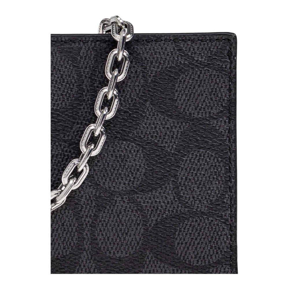 Coach Portemonnee met ketting Black Heren