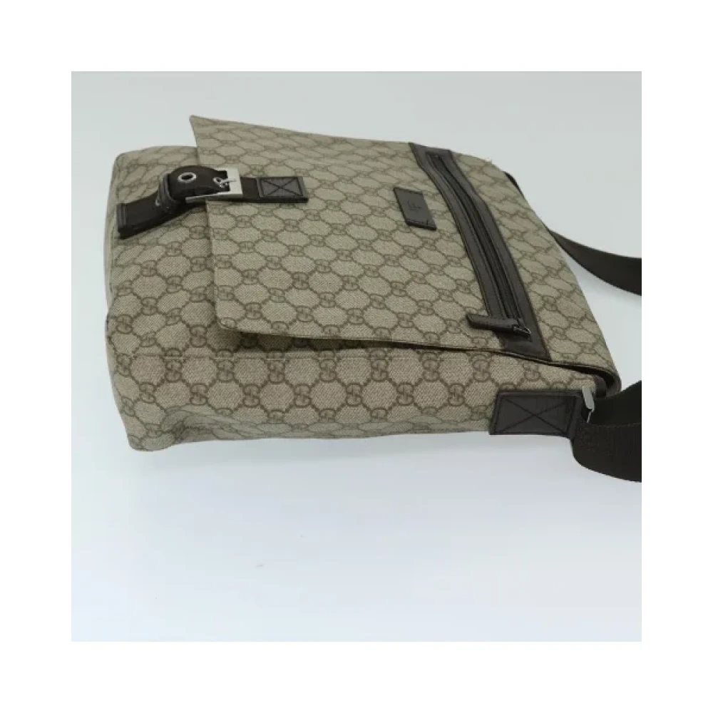 Gucci Vintage Pre-owned Canvas gucci-bags Beige Dames