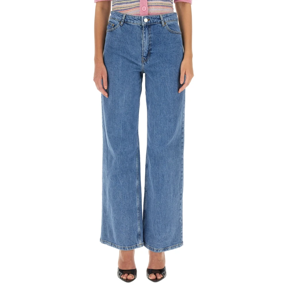 BAUM UND PFERDGARTEN Nini Jeans met knoopsluiting Blue Dames