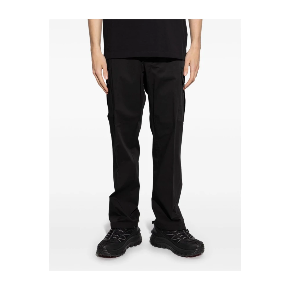 Moncler Zwarte Cargo Broek Black Heren