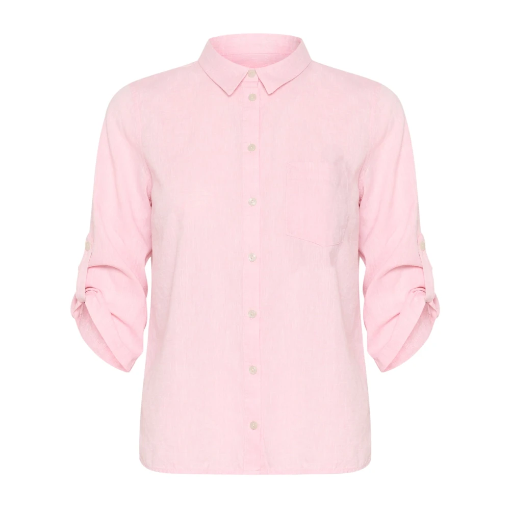 Part Two Pink Nectar Chambrey Shirt Blouse - Female - Shirts - 2XS - Blouses & Shirts