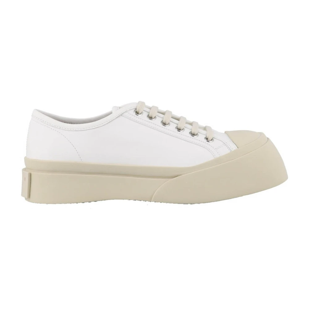 Marni Women's White Sneakers, 7 Uk, Pablo Trainers
