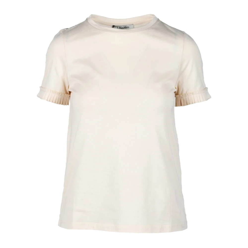 Max Mara Tshirt Beige Dames