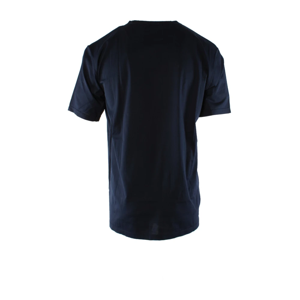 C.P. Company Blauw Gemerceriseerd Licht Jersey T-shirt Blue Heren
