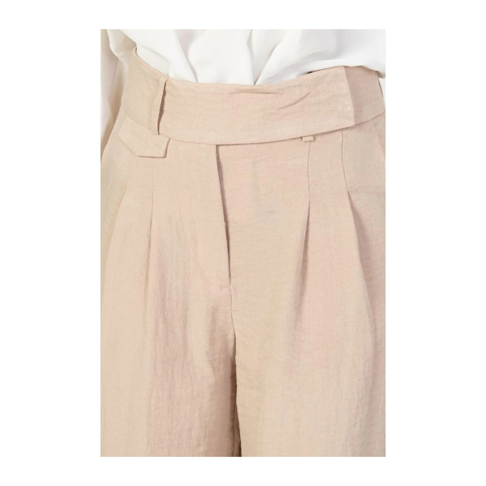 Vero Moda Palazzo Broek Viscose Blend Lente Zomer Collectie Pink Dames