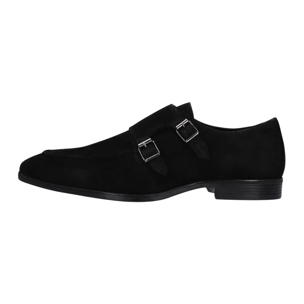 Stefano Lauran 84705 Nette schoenen Business Schoenen Heren Zwart