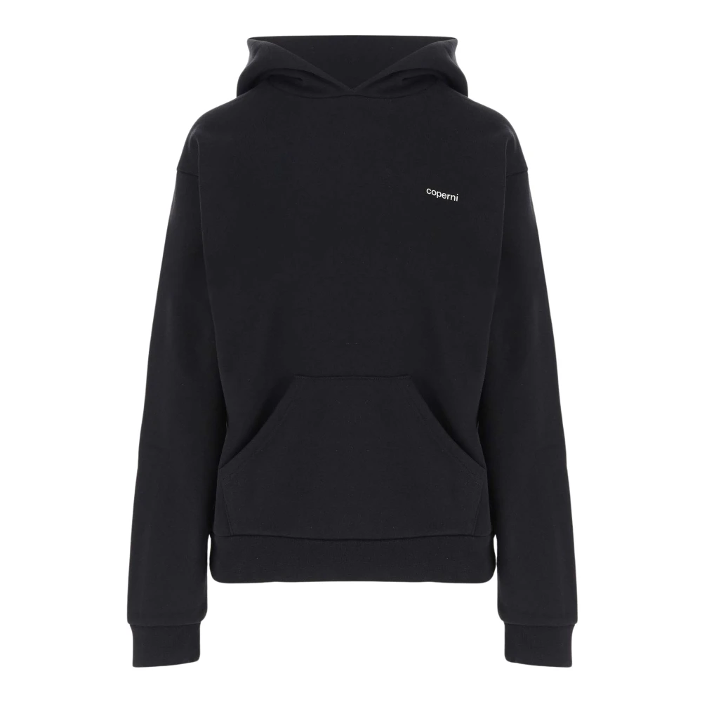 Coperni Zwarte Katoenmix Hoodie Black Dames