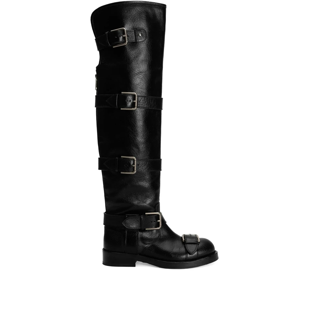 Dolce & Gabbana Damen Schwarz Schuhe, K, 36 Eugröße: