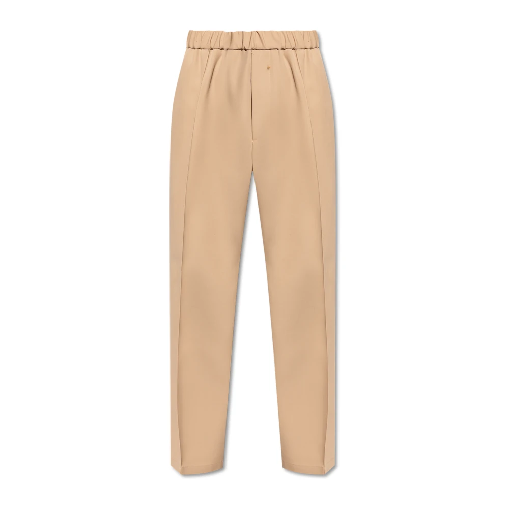 Jil Sander Geplooide broek Beige Heren